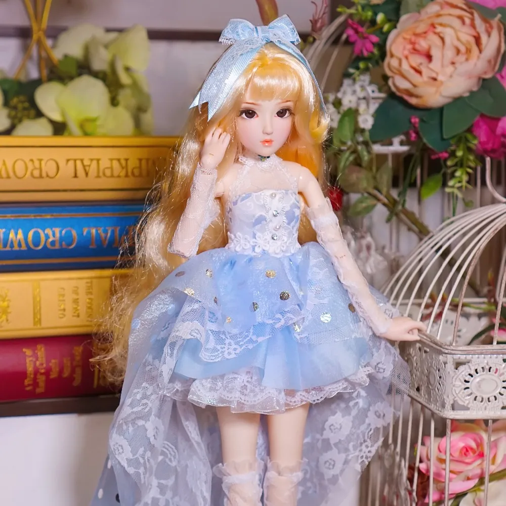 DBS 1/4 bjd 45 см дневник королева включая одежду обувь головной убор руки совместное