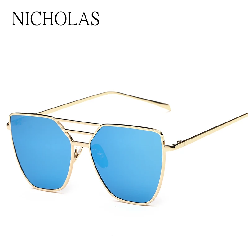 Роскошные солнцезащитные очки женские брендовые дизайнерские металлические