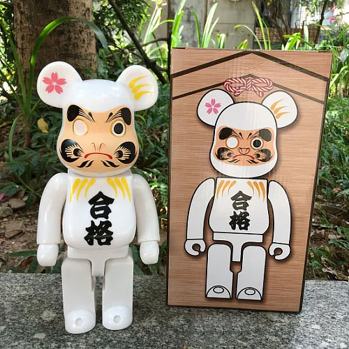

New Bearbrick Action Figure 400% Be@rbrick 11 inch bearbrick PVC action figure medicom toy figure Toy Brinquedos Anime