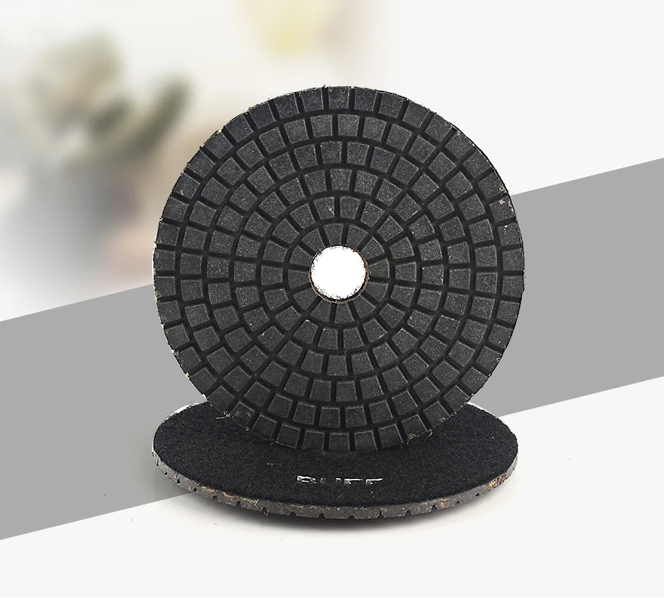DC-BBFF03 5 дюймов black buff полировальником 125 мм Влажные для полировки гранита и мрамора