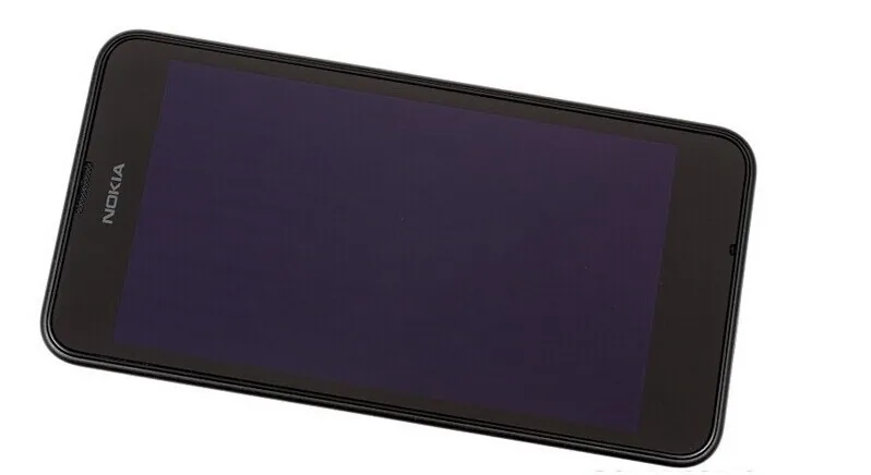 Разблокированный один/мобильный телефон с двумя sim-картами Nokia Lumia 630 Windows phone 8,1 Snapdragon 400 четырехъядерный 4," экран 3G Восстановленный