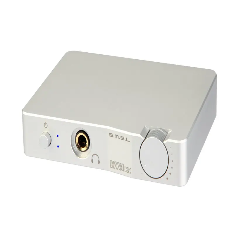 SMSL V2 мини-усилитель для наушников 32Bit/384 кГц HiFi усилитель USB DAC декодер CM6631A ES9023 Вход