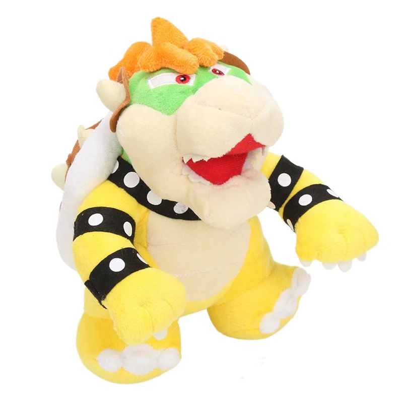 24 см Аниме Драконий жемчуг Супер Марио Плюшевые 3D Land Bone Дракон плюшевая игрушка