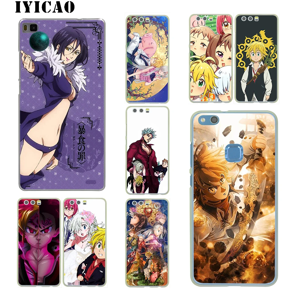 Жесткий чехол Nanatsu no Taizai для Huawei P30 P20 P9 P10 Plus P8 Lite Pro P Smart Z 2019 Nova 2i 3i 4 5i|Чехлы-накладки|
