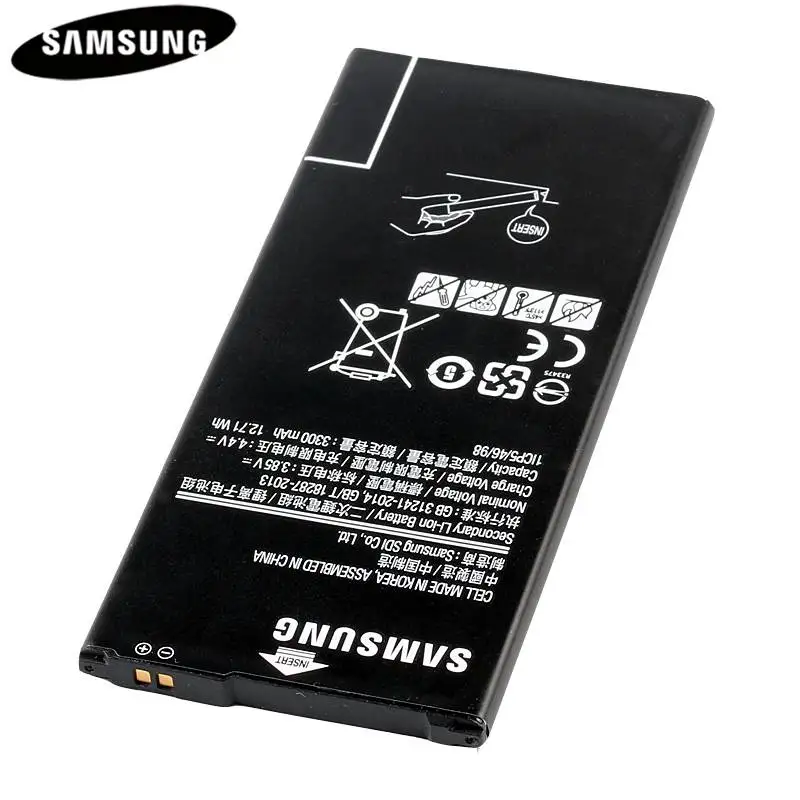 100% оригинальный аккумулятор для Samsung GALAXY ON7 G6100 2016 версия J7 Prime 3300 мач сменный