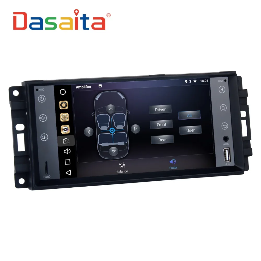 Автомагнитола с GPS Android 9 0 2 Din для Jeep Wrangler 2007 2008 2010 2013 2014 компас 8 ядерный