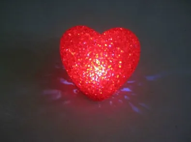 5 шт. светодиодный RGB-светсветильник льник в виде сердца