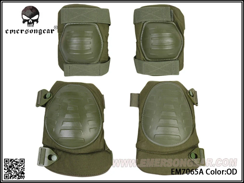 Emerson Военная Униформа мягкий налокотник наколенники боевой защитный комплект