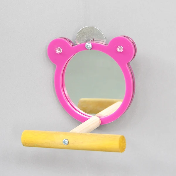 

1PCS Parrot Toy Mirror Magic Mirror Bird Toy