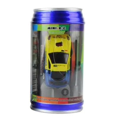 yellow 8 цветов Мини RC автомобиль радио дистанционное управление микро гоночный автомобиль игрушка для детей - Цвет: yellow