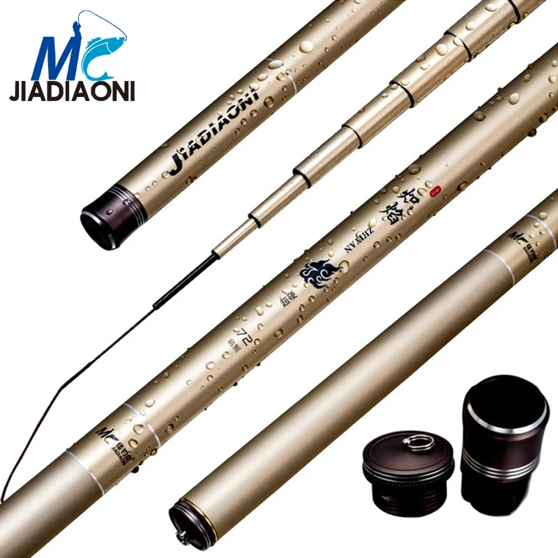 JIADIAONI 37 Tune Carbon Fiber Superhard 3 6 m/4 5 m/5 4 m/6 m/7 2 m Stream удочка рыболовные снасти | Спорт и