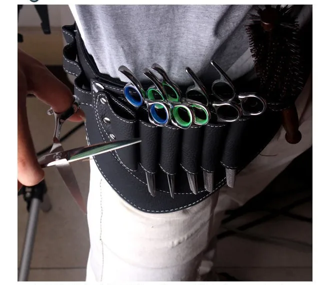 New Hairdressing Tools Bag Professional Stylist Hair Scissors Case Waist Pack Barber Product Storag Supply For Hairdresser Salon | Красота и