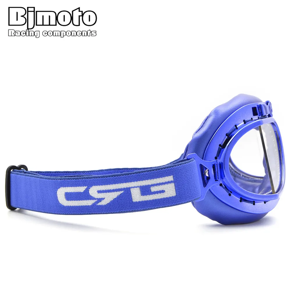 Мотоциклетные очки для мотокросса BJMOTO защитные езды по бездорожью с прозрачными