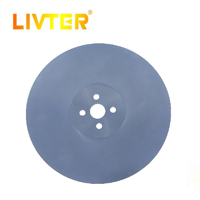 

LIVTER HSS hss circular disc saw blade W5 material for cutting strong iron not steel slow cutting speed 3 pieces