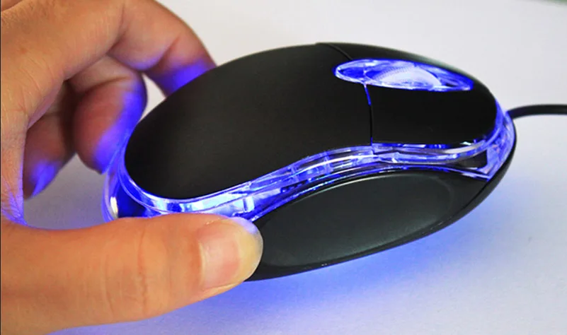 ULIFART USB LED оптическая мышь проводной ноутбук компьютер ПК мини мыши с колесом