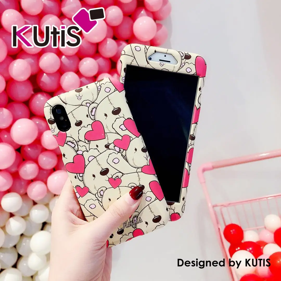 For iPhone 8 8plus Cute 360 case full body Front &amp Back matte cover coque iphone X 6 6S 6Splus 7 7plus Unicorn |