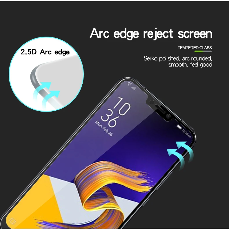 MOFi для lenovo Z5 стекло закаленное Полное покрытие протектор экрана для lenovo Z5 L78011 стекло плюс защитная пленка