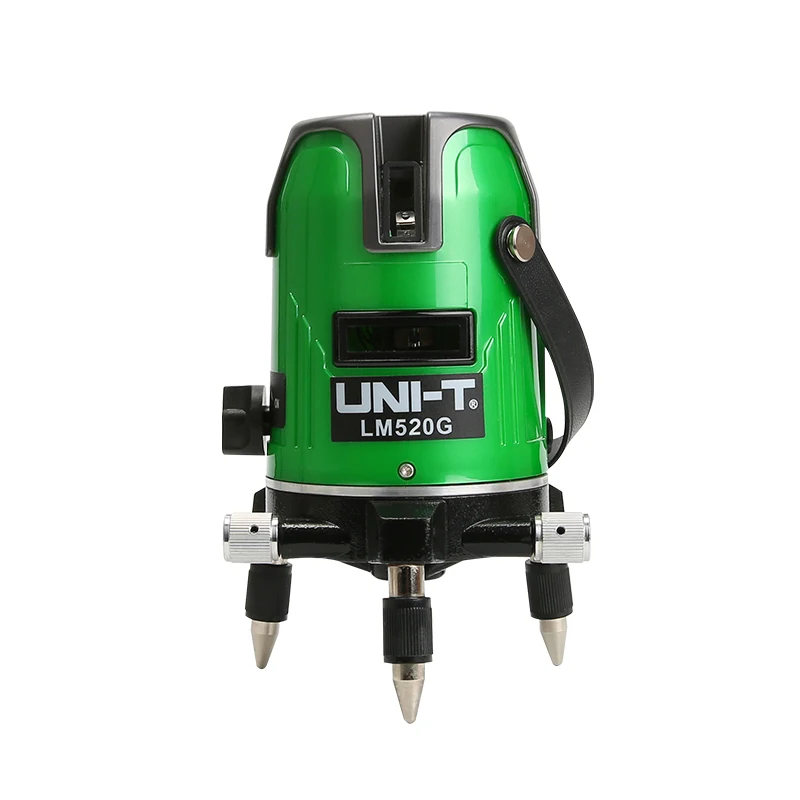 UNI-T LM520/LM530/LM550/LM520G/LM530G/LM550G сенсорный лазерный прибор для измерения уровня; 2/3/5 линия поперечной разметки инструмент - Цвет: LM520G(LASER LINE 2)