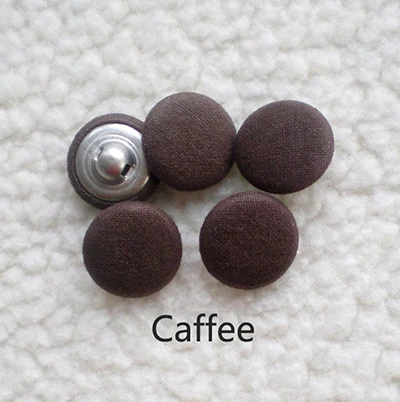 Caffee Meetee, 20 шт., 18-28 мм, цветная Кнопка с хвостовиком, сделай сам, ветронепроницаемая куртка, Пряжка для сумки, Ручное шитье, аксессуары для одежды, BD538 - Цвет: Caffee