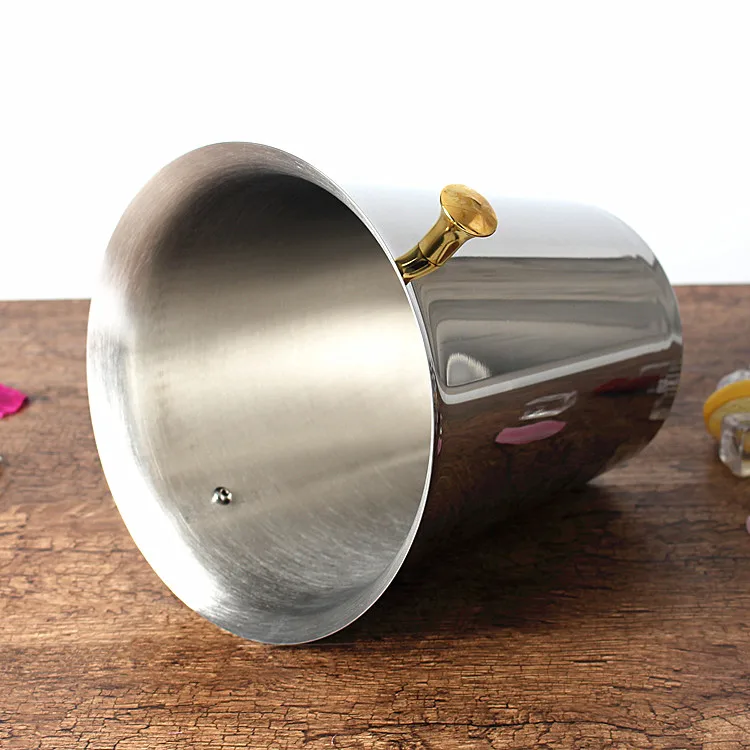

5l Luxury Classic Stainless Steel Wine Bucket Ice Bucket