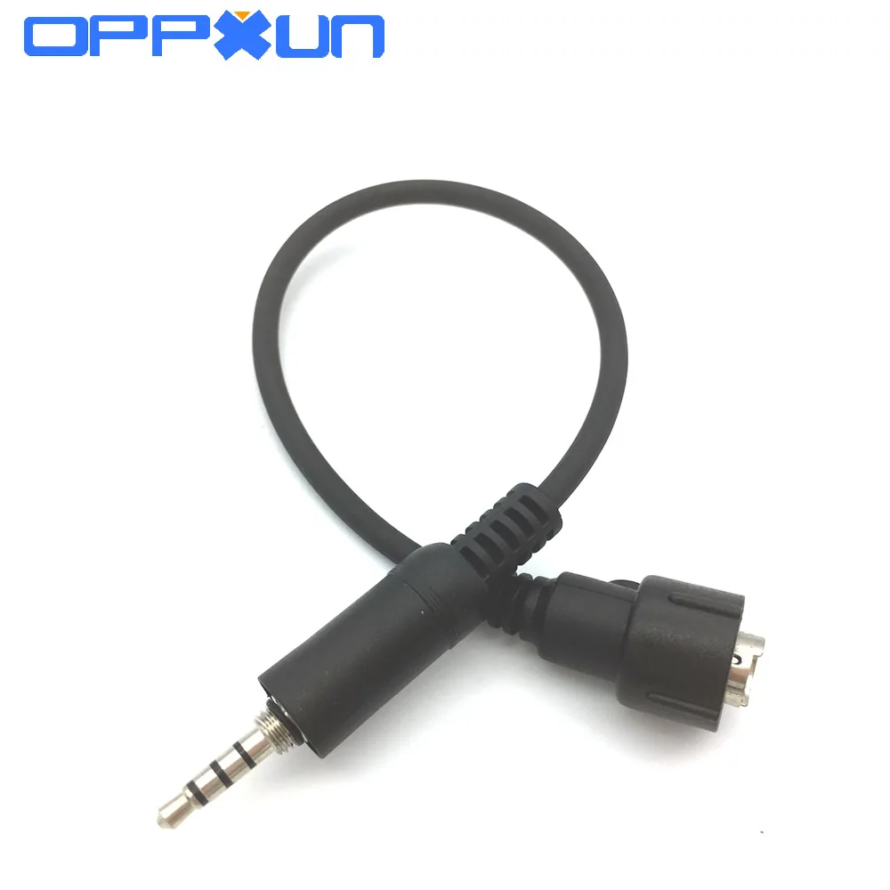 OPPXUN Latest 6 Pin Mini Din plug for Yaesu / Vertex two way radio VX-6R VX-7R VX-170 VX177 with free shipping
