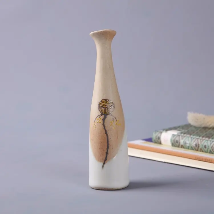 Керамическая ваза ручной работы для декоративного искусства креативная грубая