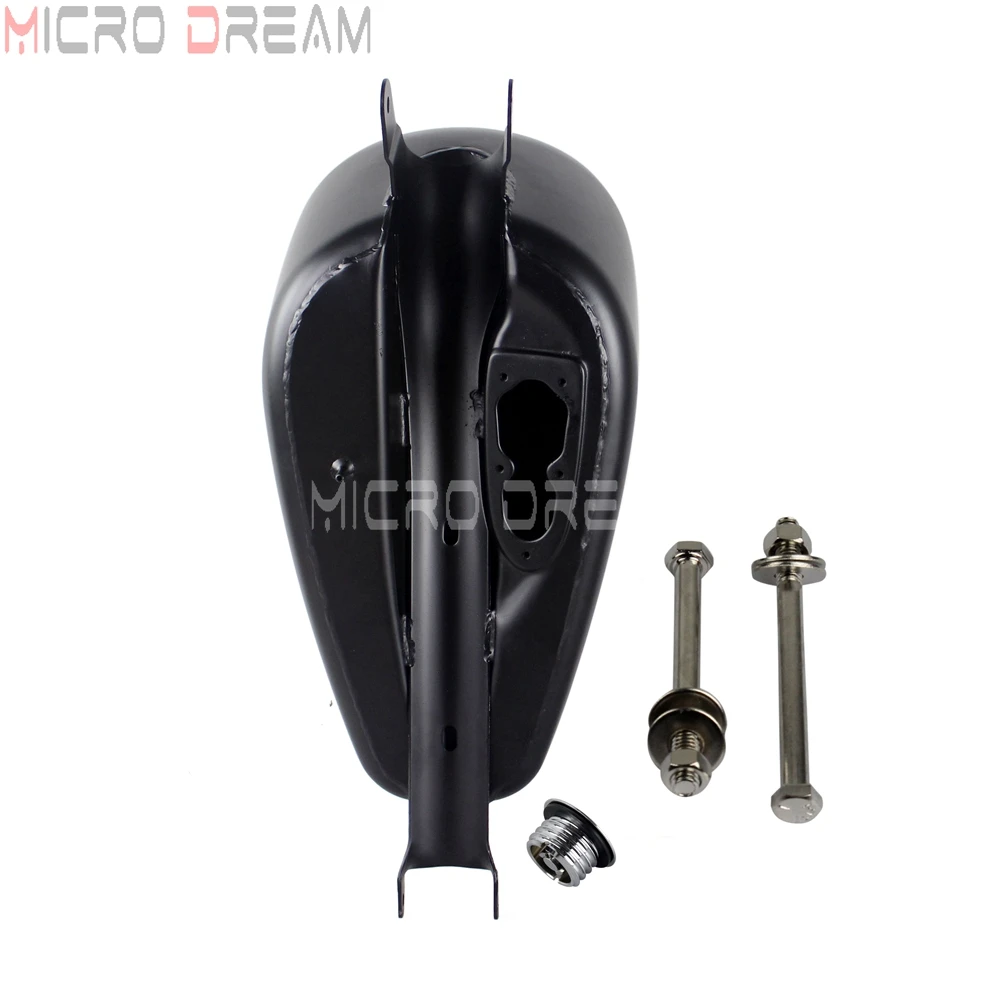 Матовый черный 3 галлона EFI Топливный бак газа для Harley Sportster 883 1200 XL883L XL883R XL883C XL883N