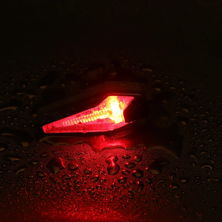 Перезаряжаемый велосипедный задний фонарь седло Usb led красный синий зеленый