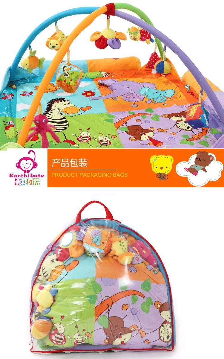 Фирменные игровые коврики для новорожденных музыкальный коврик игр младенцев