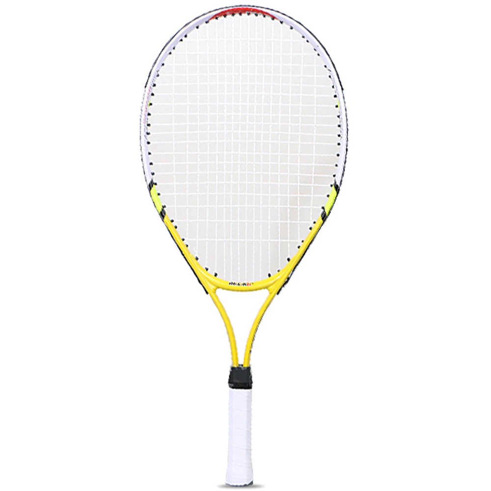 

REGAIL 1 Pcs Teenager's Tennis Racket Aluminium Alloy Frame with Firm Nylon Wire Perfect for Chindren Tennis Training