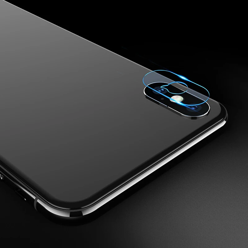 0 22 мм защитная пленка задняя крышка Lnes для iPhone X камеры закаленное