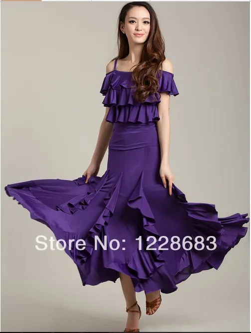 Новое поступление Для женщин Дамская Представления бальные танцы современный