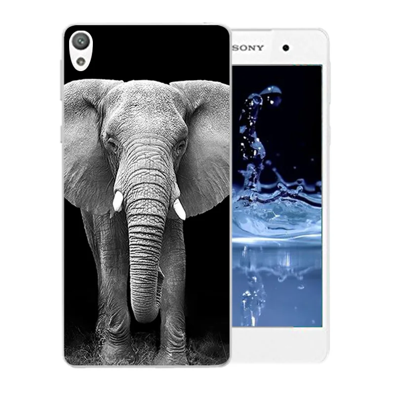 Крючок из мягкого силикона с узором чехол для sony Xperia E5 E 5 F3311 F3313 ТПУ принципиально
