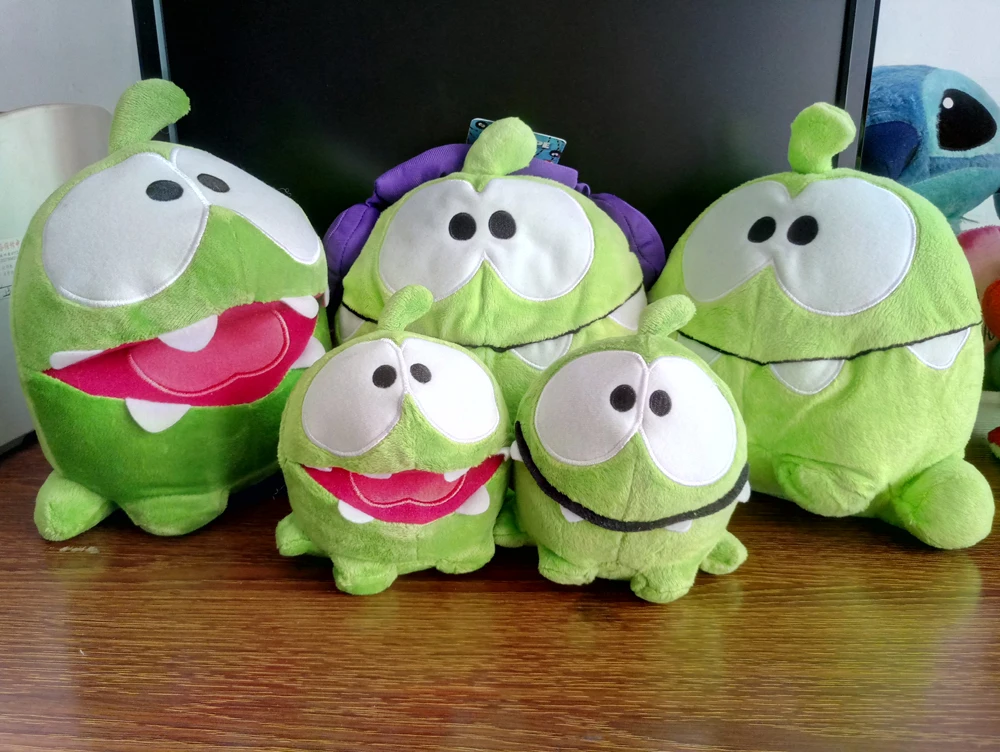 Плюшевая игрушка OM NOM 8 дюймов с 6 узорами|Персонажи мультфильмов и кино| |