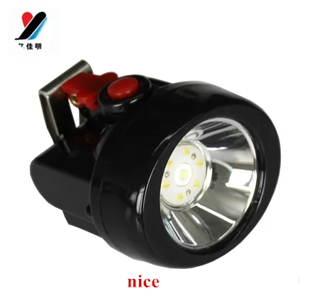 

yjm-kl2.5lm(b) miner lamp 1w q5 bead waterproof and explosion-proof 1+6pcs led4400lm with 18650 rechargeable battery lithium ion