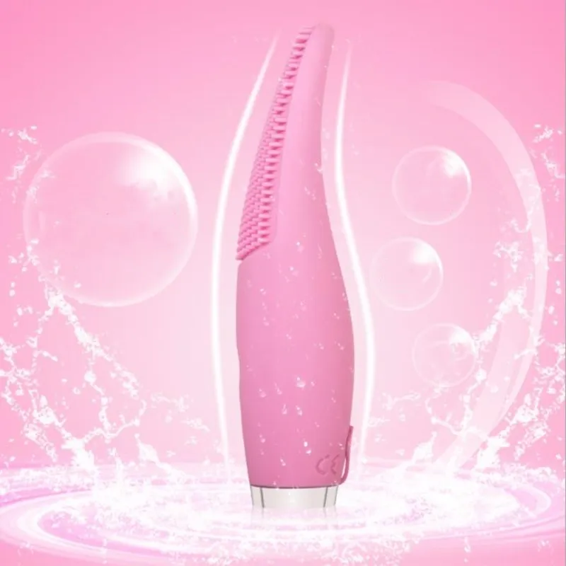 Портативный ультразвуковой массажер для лица моющее средство силиконовая