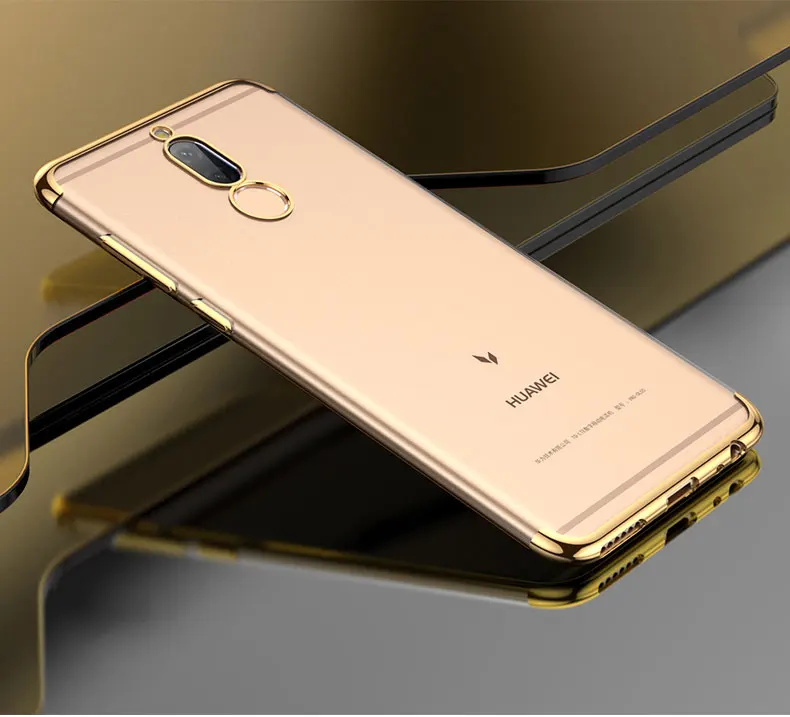 Мягкая задняя крышка из ТПУ для Huawei Mate 10 Lite Maimang 6 защитный прозрачный силиконовый