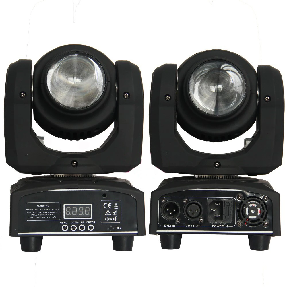 

High Quality 2-side beam moving head light 2X 10W mini beam moving head light stage Disco DJ Lighting