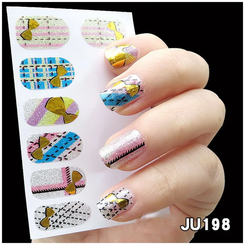 Наклейка для лака ногтей AddFavor декоративный инструмент металлический штамп 3D