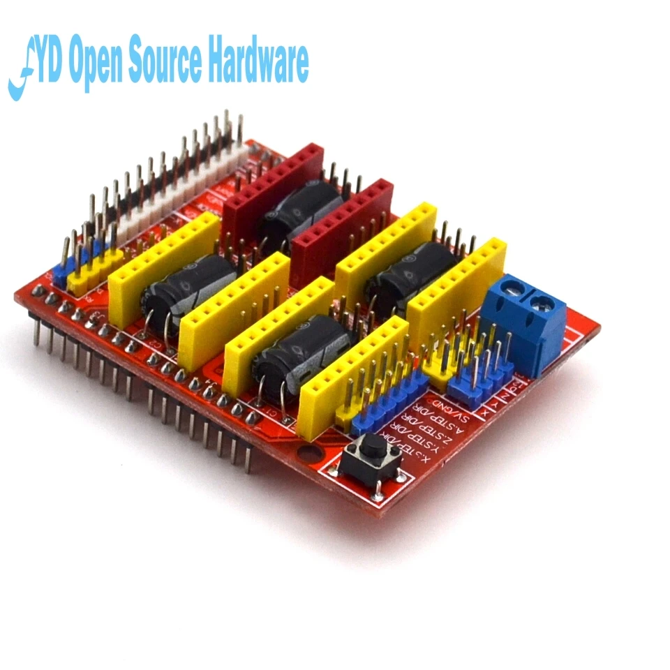 1 шт. V3 гравер 3D принтер CNC Щит Плата расширения A4988 Драйвер|driver a4988|driver 3ddriver board |