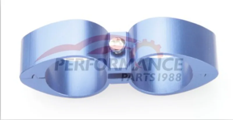 Best Selling -10AN AN10 ID 20.16mm Billet Fuel Blue Hose Separator Fittings Adapter Butterfly | Автомобили и мотоциклы