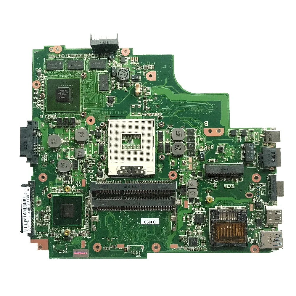 SZWXZY отлично подходит для ASUS K43SM K43SV материнская плата ноутбука PGA989 GT630M 1 ГБ HM65 REV4.1