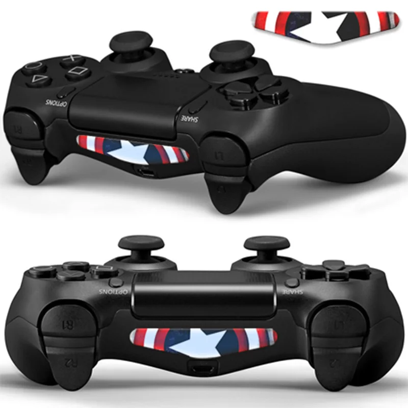 2 шт. для Dualshock 4 PS4 Pro Slim Control ler светодиодный светильник наклейка бара покрытие