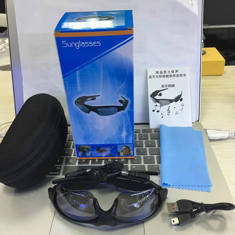Умные очки, Bluetooth наушники, солнцезащитные очки, анти-УФ, для вождения, портативная гарнитура, MP3 плеер, музыка, громкая связь, звонок, телефон, наушники