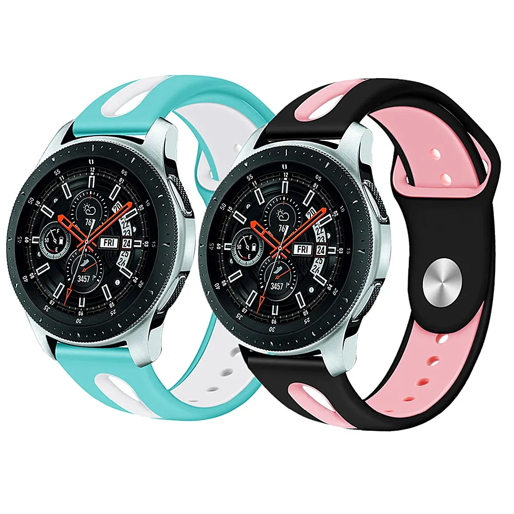 Шестерни S3 Frontier для samsung Galaxy watch 46mm браслет 22 мм ремешок часов спортивный