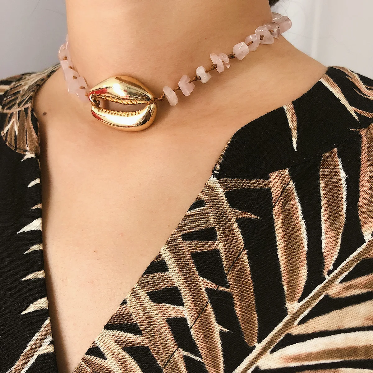 Новинка ручная работа богемные металлические морские хрустальные бусы колье с