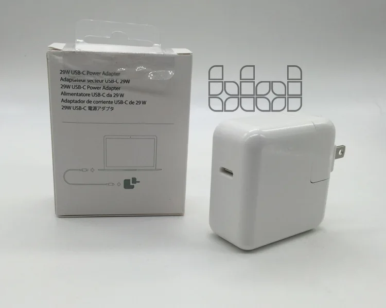100% НОВЫЙ 12 дюйм(ов) Retina версия 29 Вт Type-C адаптер для продуктов apple | Мобильные