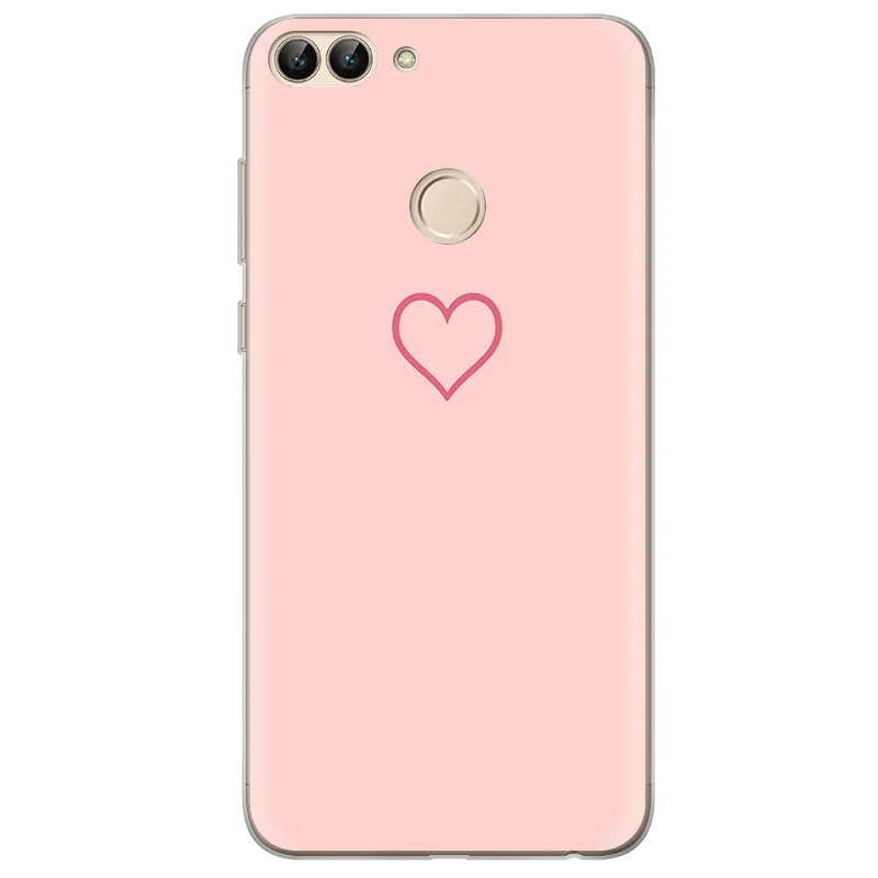 kxinfen ТПУ силиконовый чехол для huawei P, умный чехол, чехол для huawei Psmart, защитный бампер для huawei Enjoy 7 S, чехол для телефона - Цвет: kxinfen