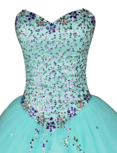 Женское платье в стиле Quinceanera ANGELSBRIDEP мятно Зеленое Длинное блестящее с лифом