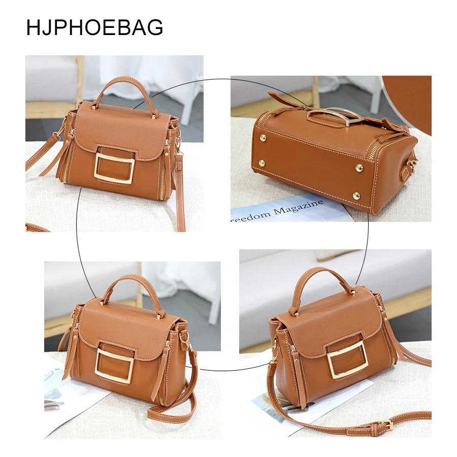 Брендовая женская сумка HJPHOEBAG высококлассная дамская сумочка-мессенджер модная